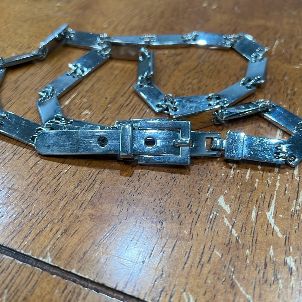 Silver belt